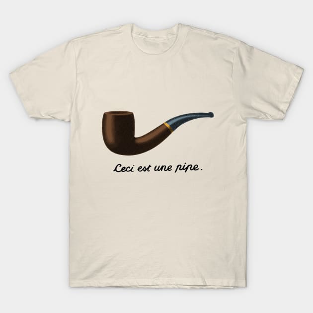 Ceci Est Une Pipe T-Shirt by Tobe_Fonseca